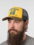 Бейсболка STETSON арт. 7761179 TRUCKER CAP GOLF CADDY SERVICE (желтый / оливковый)